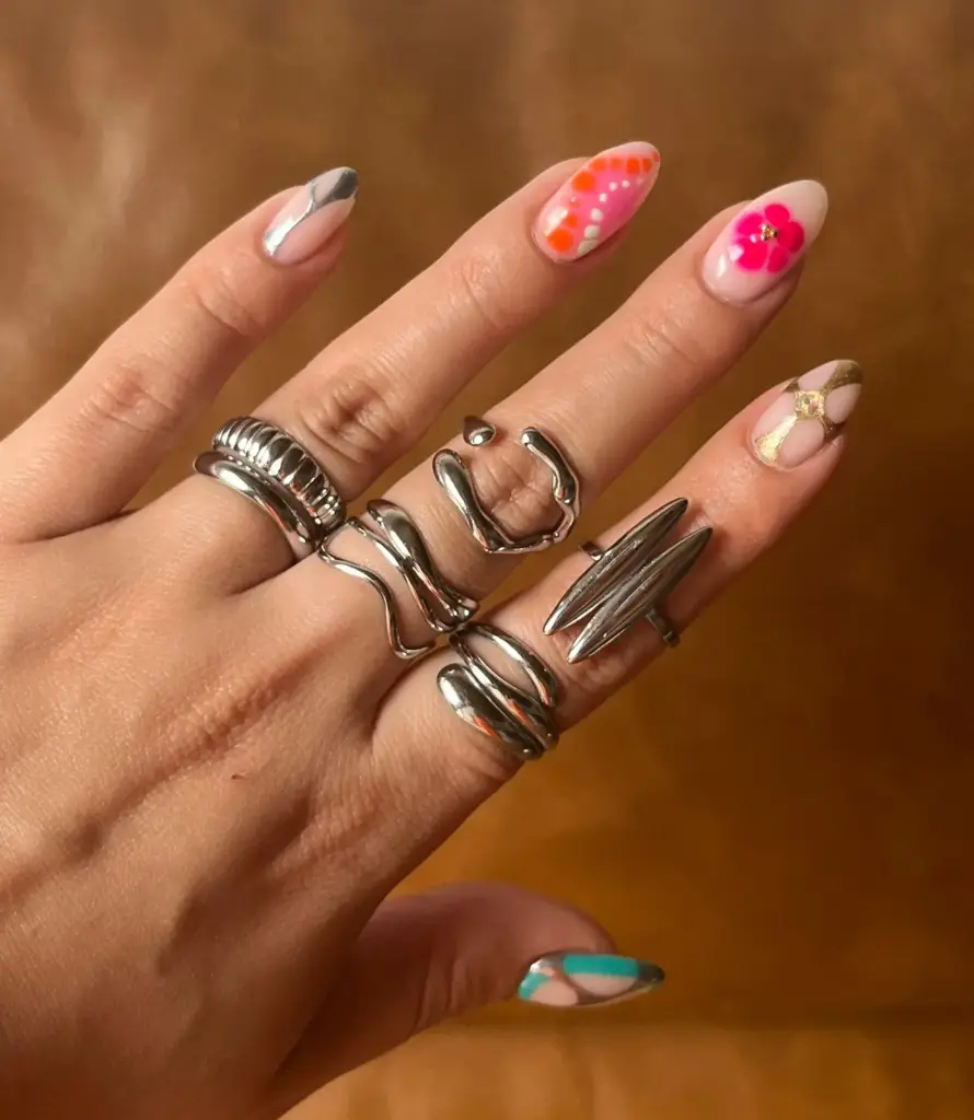 Anillos Pleateados
